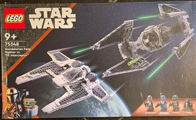 LEGO Star Wars The Mandalorian 75348 Fang Fighter vs TIE Interceptor