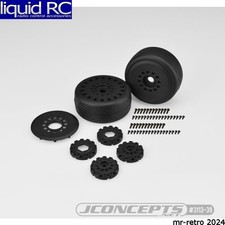 JConcepts 3113-39 Speed Fangs-platinum compound/belted/Mounted Black