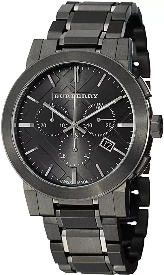 BURBERRY The City BU9354 Dark Gray Men's Watch 42mm
