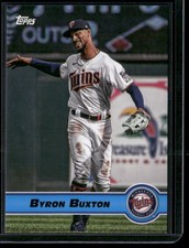2022 Topps UK Edition #PG-25 Byron Buxton 1997-98 Merlin Premier Gold Redux