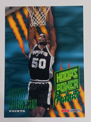 1994-95 Hoops Hoops Power Predator David Robinson #P-5 San Antonio Spurs