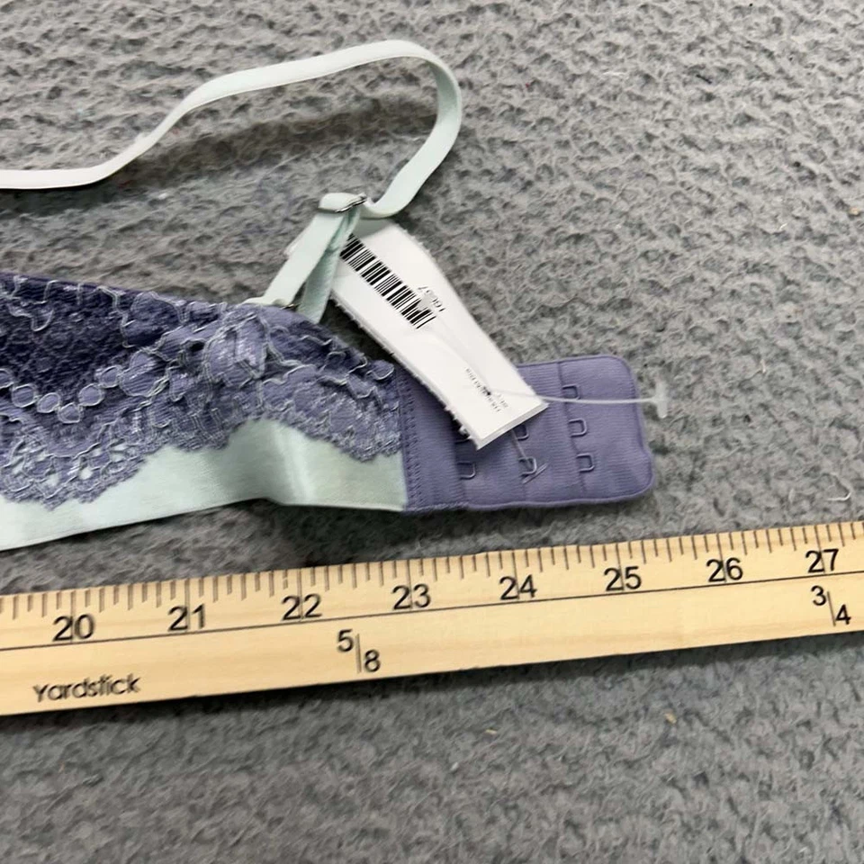 Бюстгальтер пуш-ап H&M 34B кружевной цветочный красивый - Изображение 4 из 4