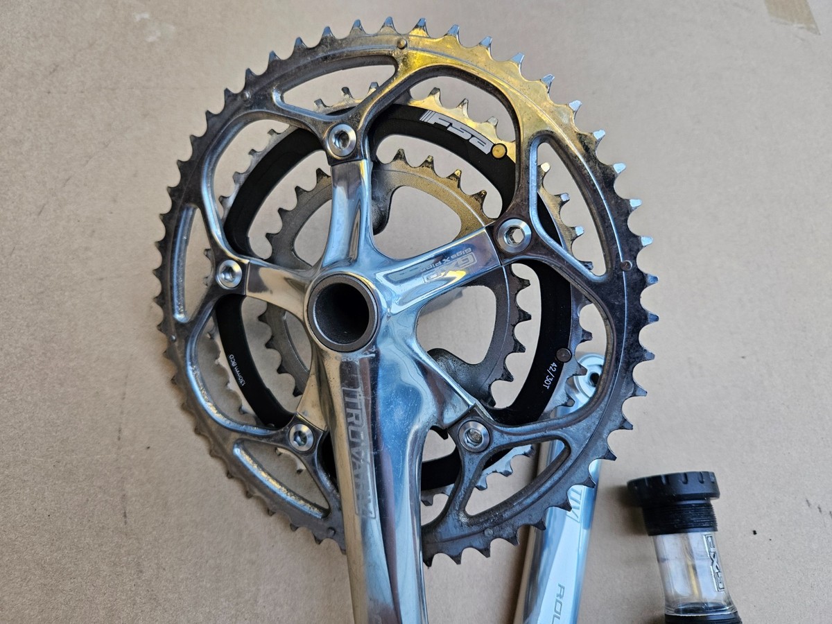 Truvativ Rouler Triple Road Bike Crankset 172.5mm 52/42/30 GXP +