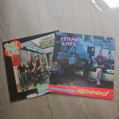 Stray Cats Gonna Ball Vinyl 1981 And Stray Cats Built For Speed Vinyl 1982 