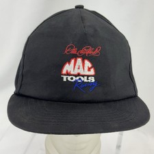 Vintage USA MADE Dale Earnhardt MAC Tools Racing Twill Trucker Hat Snapback