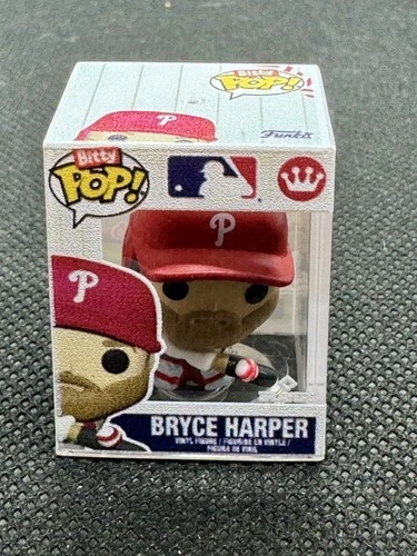 NEW Bryce Harper Funko Bitty Pop From 2026 Topps Series 1 Super Box Phillies