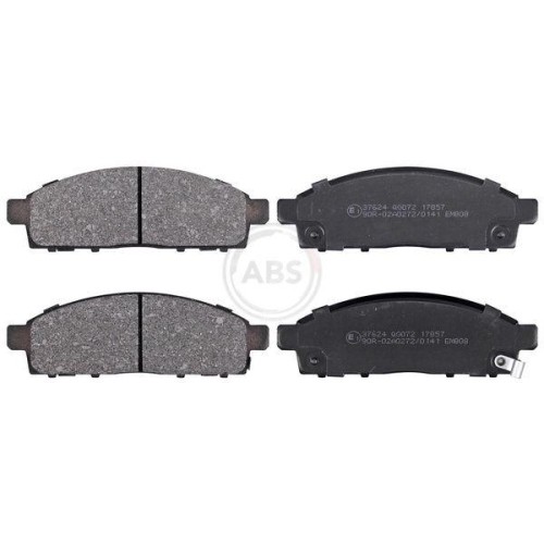 Kit plaquettes de frein ABS 37624 pour remplacer vos freins usés Mitsubishi