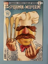 Muppets SWEDISH CHEF Mimics WOLVERINE #1 Variant ~Spider-Man Wolverine Comic #6