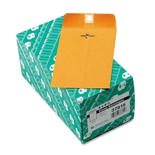 Quality Park 4 x 6-3/8 Clasp Envelopes, Clasp and Gummed Closures for Storing or