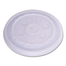 WinCup 221935 Slotted Plastic Lids - Translucent (1000/Carton) New