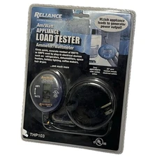 Reliance Controls THP103 AmWatt Generator Appliance Wattage Ammeter Load Tester