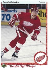 1990-91 Upper Deck - Bernie Federko #58 Detroit Red Wings