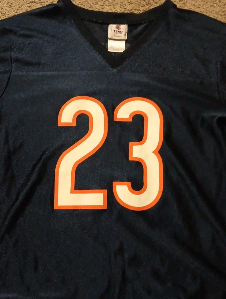 Camiseta deportiva para mujer Devin Hester Chicago Bears XL NFL Team Apparel azul Foto 3 de 4