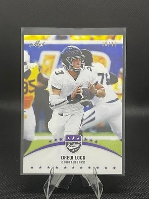 2019 Leaf - Drew Lock # LF-01 - Serial #'d 10/10  Bookend!!