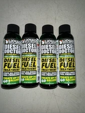4 Pack Liquid Performance Diesel Doctor Fuel Treatment With Cetane 4oz Bottles