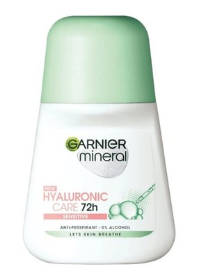 GARNIER DEO ROLL ON HYALURONIC CARE 72 H 50 ML PACK OF 3 50 ml (3er Pack) 