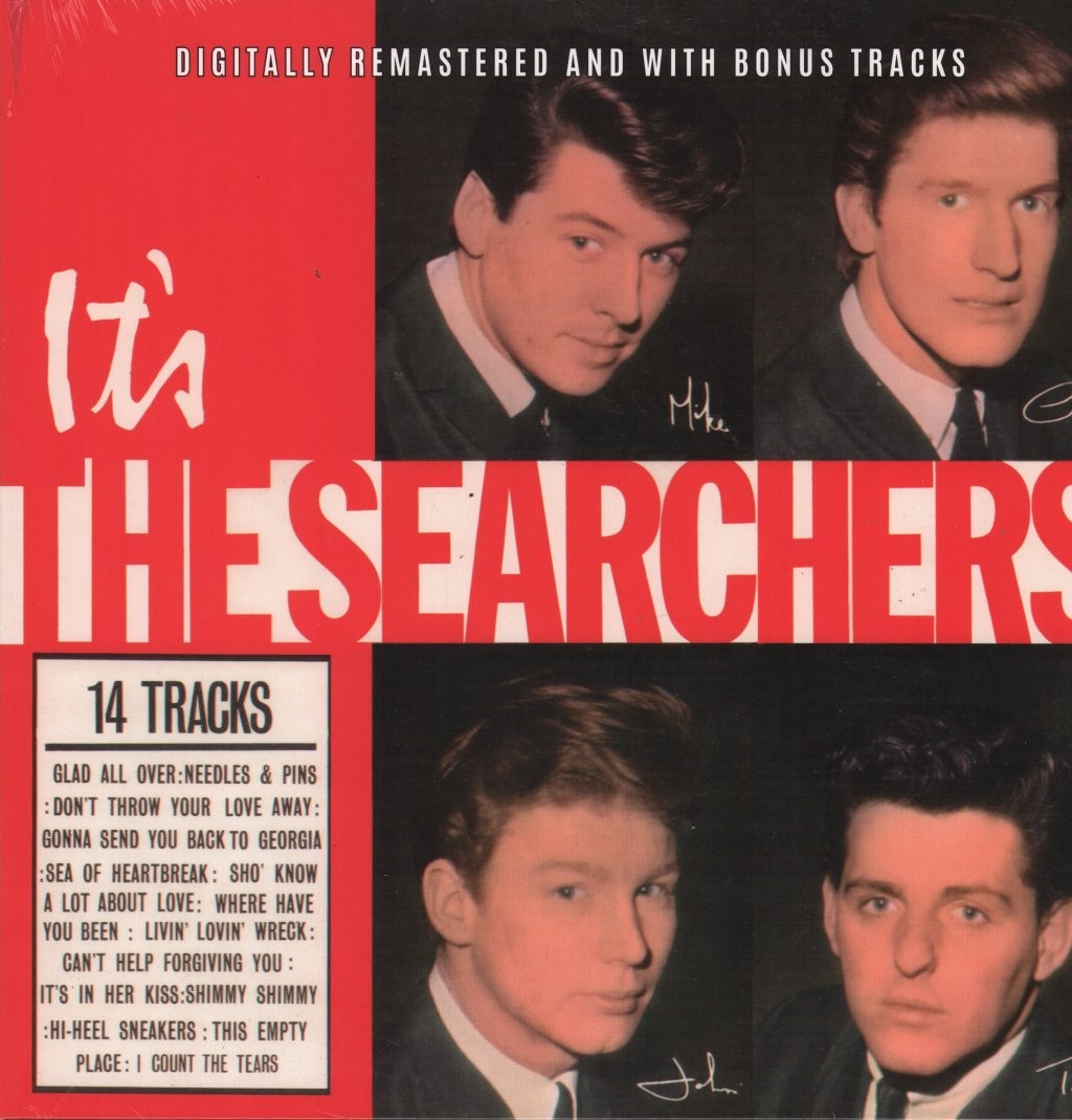 Searchers It's the Searchers LP vinyl Europe Bgo 2023 LP, digitally remastered