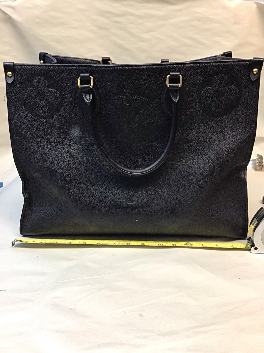 Louis Vuitton OnTheGo GM Monogram Empreinte Leather Tote Bag for