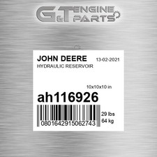 Ah116926 Hydraulic Reservoir Fits John Deere (surplus Open Box)