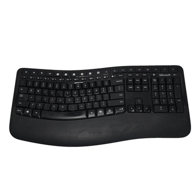 Microsoft Comfort Keyboard 5000   Model 1394 | Sleek Black Wireless Bluetooth