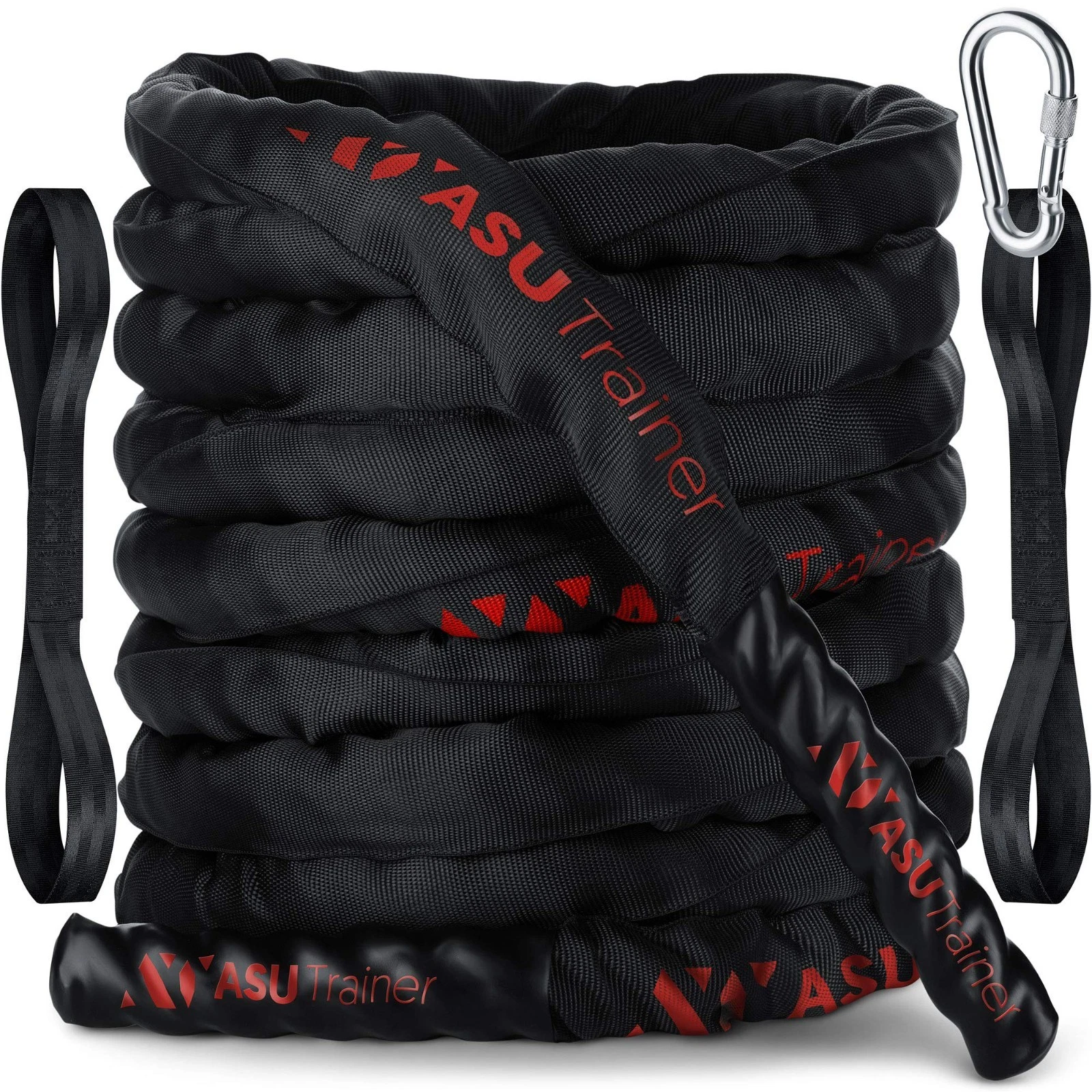 1.5"/2" Poly Dacron 30/40 ft Battle Rope Workout Strength Exercise Training Rope