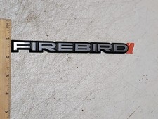 1987 - 1992 Pontiac Firebird Fender Badge Logo Nameplate Formula Nos Gm 10069857