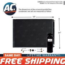 Universal Condenser Parallel Flow 14 X 19 With Drier Fitting Kit Ac Ac Universal Condenser Parallel Flow 14 X 19 With Drier Fitting Kit Ac Ac