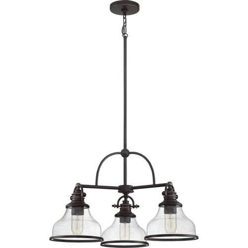 Grant - 3 Light Medium Chandelier-Palladian Bronze Finish    -Traditional - Picture 2 of 4