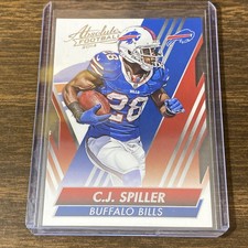 2014 Panini Absolute - C.J. Spiller #87 Buffalo Bills