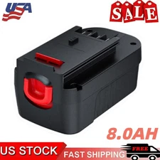 For Black and Decker 18V HPB18 18 Volt 8.0Ah Battery HPB18-OPE 244760-00A