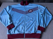 West Ham United 1976 FA Cup track jacket Score Draw XXL 27” pit to pit