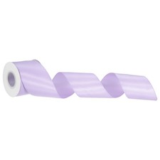 2 Inch 10 Yard Satin Ribbon Grosgrain Thin Solid Wedding Ribbon, Light Purple