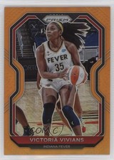 2021 Panini Prizm WNBA Orange Prizm 19/50 Victoria Vivians #7 09br
