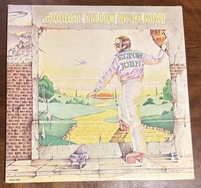 Elton John Goodbye Yellow Brick Road 2 LP MCA Records  MCA2-10003 US 1973 Vinyl