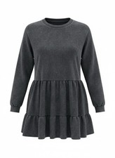 Wild Fable Sweater Dress Extra Small Charcoal / Washed Black Dark Grey