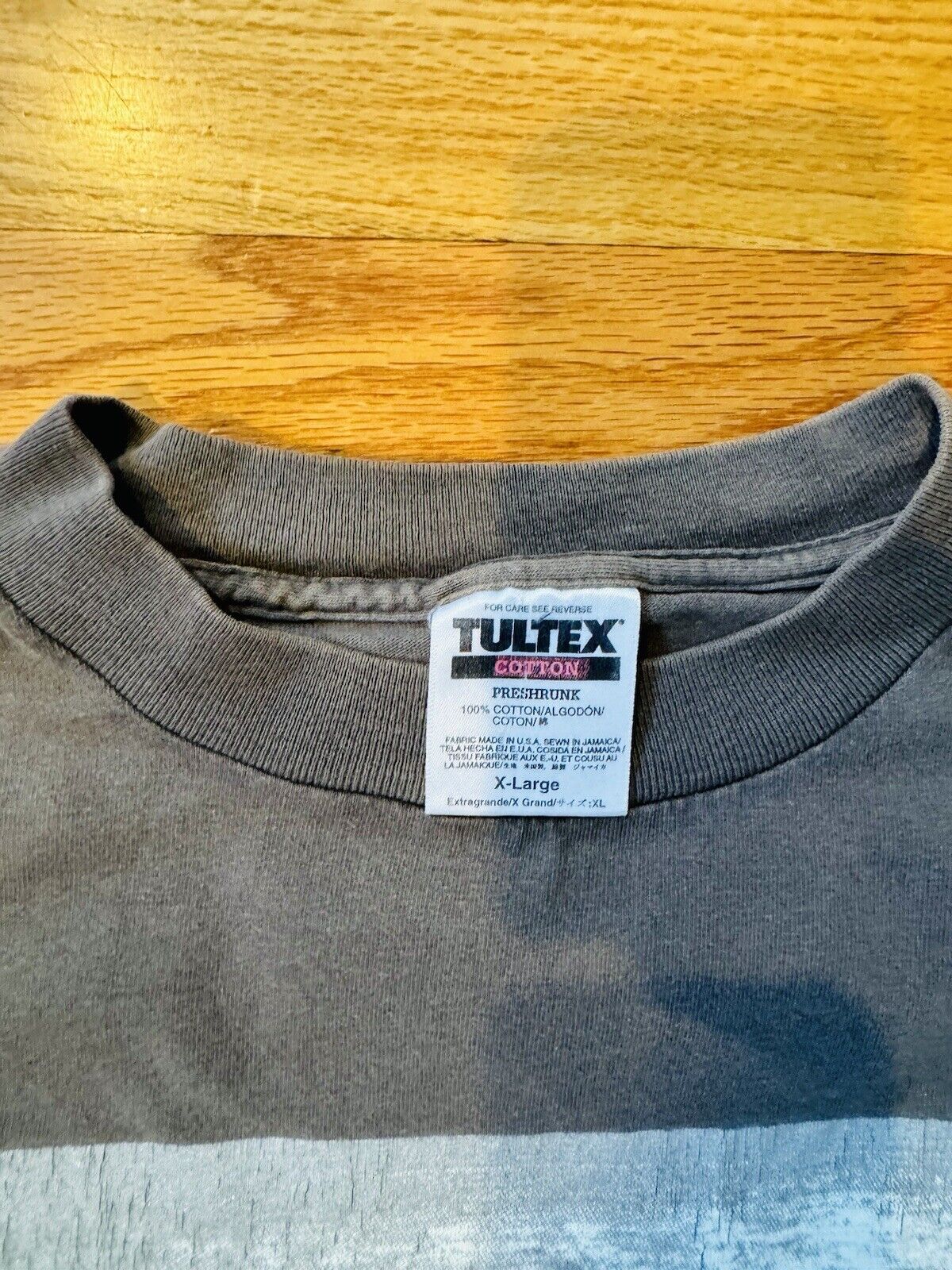 vintage Bush t shirt XL Razorblade Suitcase gray - image 3