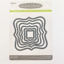 Darice Cutting Embossing Essentials Dies 2014-01 Nesting Squares