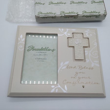 Enesco Foundations God Bless You On Your Confirmation Photo Frame