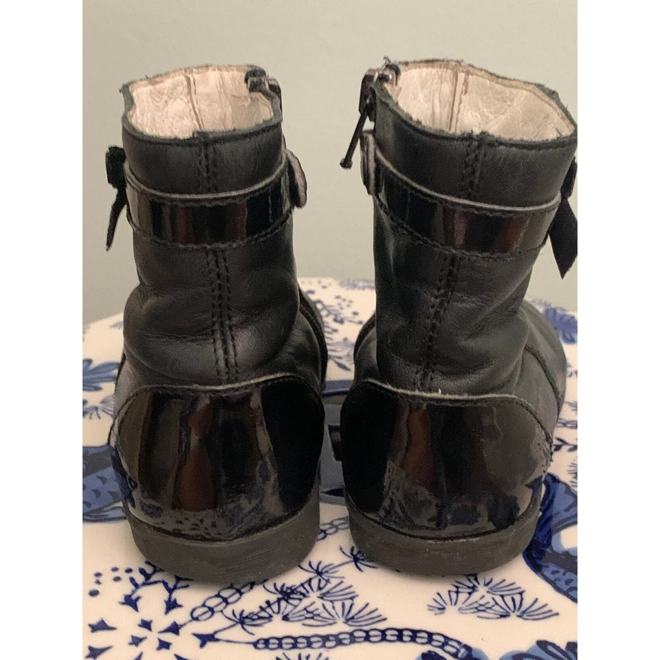 Primigi Botas Chelsea de Couro Preto Vestido Casual Macio 25 UE / Criança 9 - Imagem 2 de 4