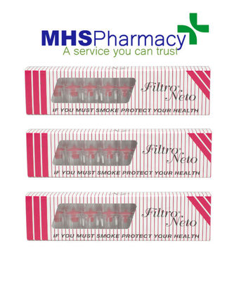 filtro neto cigarette filters 5 X 10 Filtro Neto Cigarette Holder Filters Tips Reduce Tar and & Nicotine  50 for sale online