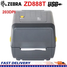 Zebra ZD888T USB Desktop Thermal Barcode Sticker Label Printer Replace GK888T