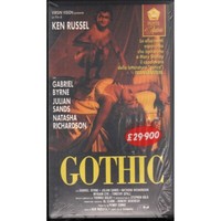 Gothic Vhs Ken Russell Univideo - 1007402 Sealed