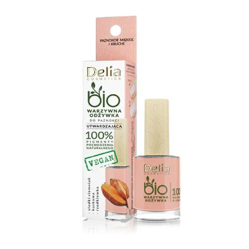 Delia Cosmetics Bio Hardening balsamo per unghie 100% vegetale Vegano 11 ml