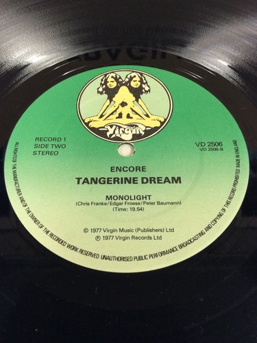 Tangerine Dream Live Encore Double LP Album Vinyl Record VD2506 Rock 70’s - Picture 9 of 11