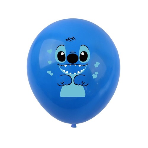 stitch Balloons 6 ps 12" Latex Happy Birthday Party Fun KIDS DECOR AU STOCK - Picture 5 of 8