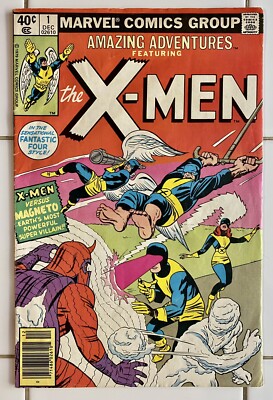 AMAZING ADVENTURES FEATURING THE X-MEN #1 1979 Marvel Comics | eBay