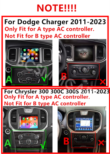 Android14 Car Stereo Radio GPS Nav WiFi Fit For Chrysler 300 300C 300S 2011-2023 - Picture 5 of 24