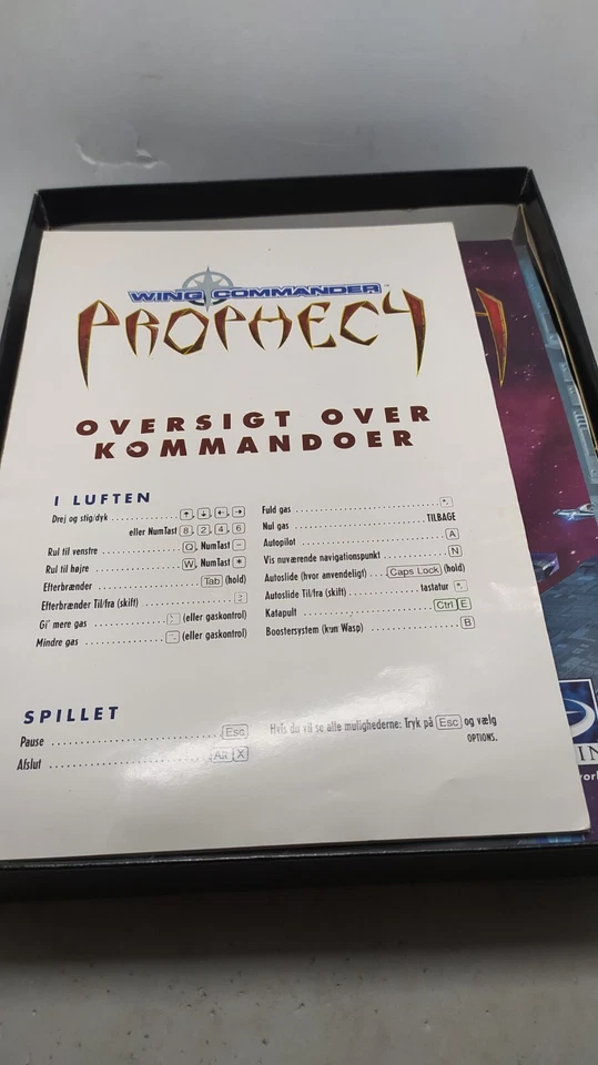 Wing Commander: Prophecy (PC, 1997)BIG BOX - VGC - CIB - PAL - Image 4 of 4