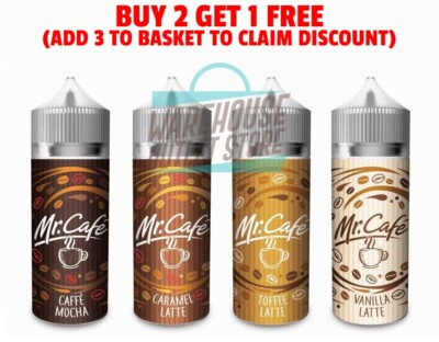 strawberry and kiwi vape juice Mr Cafe E- Liquid Coffee 0mg 100ml Coffee Flavours