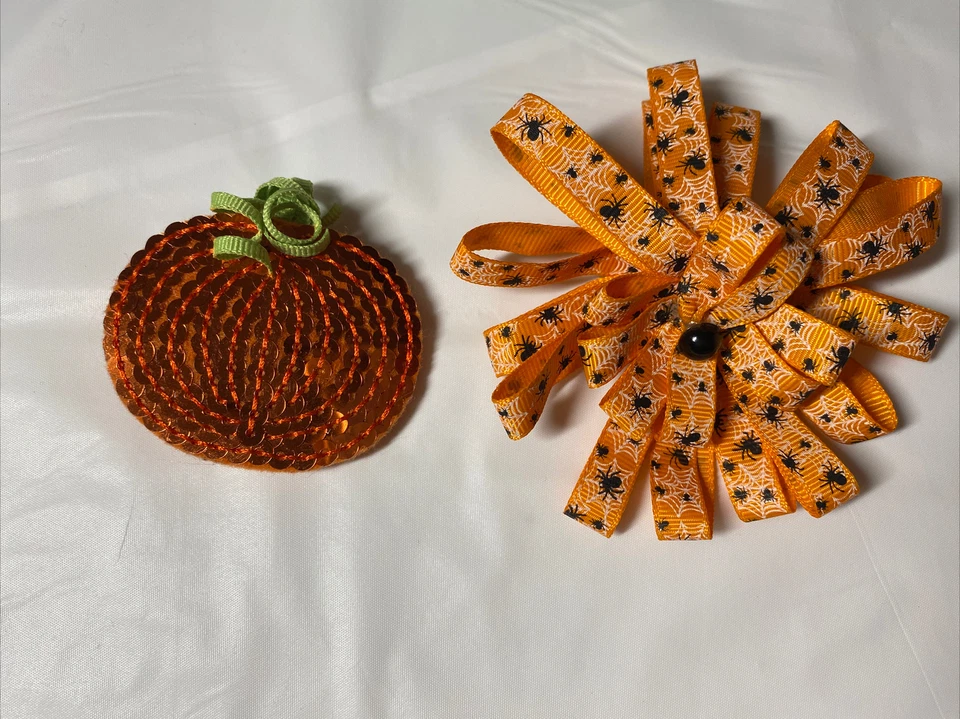 Lote Surtido Bebé Niño Niña Vacaciones Lazo Clips Diadema Halloween Navidad Foto 3 de 4